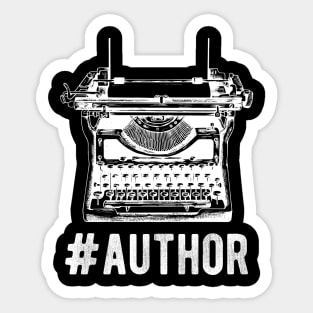 Author - #Author Sticker